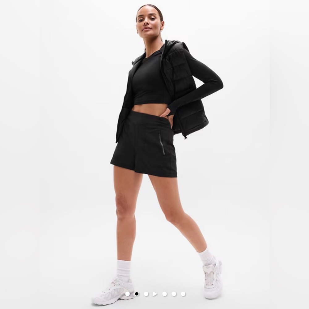 Athleta Black Women's Athletic Shorts